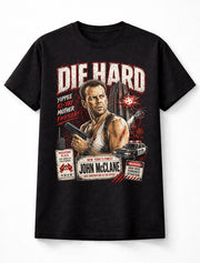 Die Hard John McClane Bruce Willis Action Movie Unisex T-Shirt
