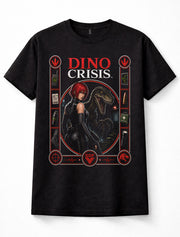 Dino Crisis Regina Raptor Survival Horror Retro Gaming Unisex T-Shirt