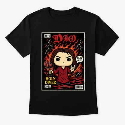 Dio Holy Diver Heavy Metal Funko Pop Style Unisex T-Shirt