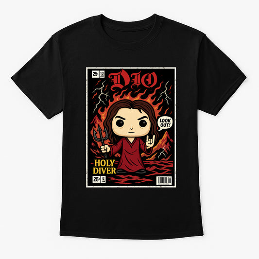 Dio Holy Diver Heavy Metal Funko Pop Style Unisex T-Shirt