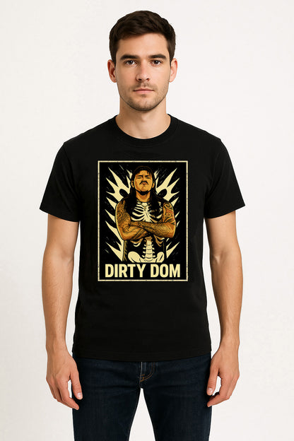 Dirty Dom Retro Wrestling Unisex T-Shirt Judgment Day Inspired Graphic Tee