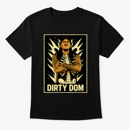 Dirty Dom Retro Wrestling Unisex T-Shirt Judgment Day Inspired Graphic Tee