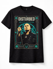 Disturbed David Draiman Heavy Metal Band Music Fan Unisex T-Shirt