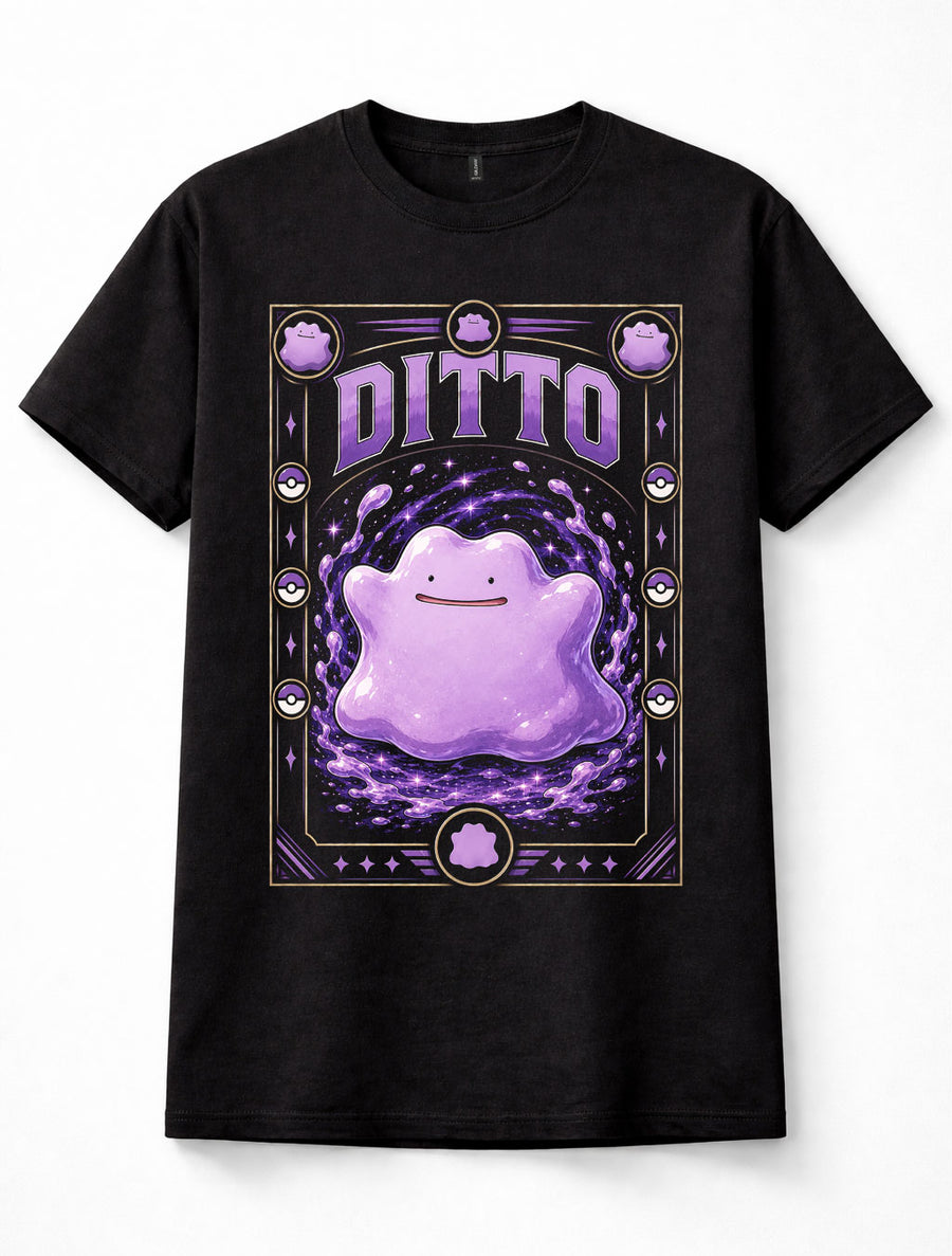 Pokemon Ditto Transform Normal Type Kanto Game Unisex T-Shirt