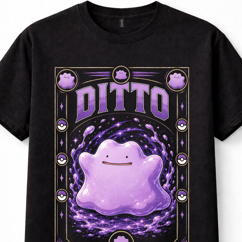 Pokemon Ditto Transform Normal Type Kanto Game Unisex T-Shirt