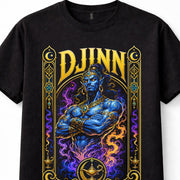 Djinn Genie Mythical Spirit Arabian Folklore Fantasy Magic Unisex T-Shirt