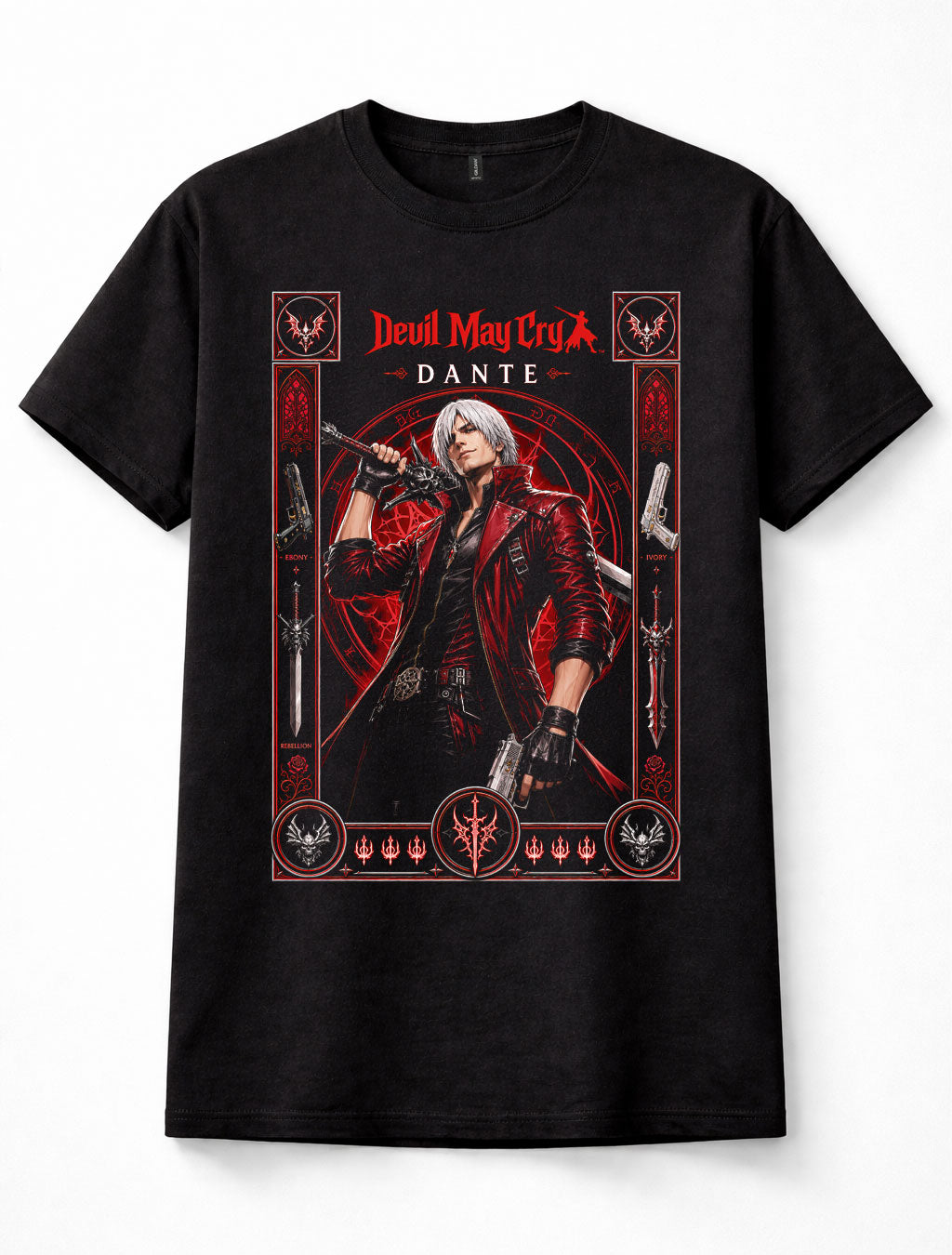 Devil May Cry Dante Demon Hunter Video Game Graphic Unisex T-Shirt
