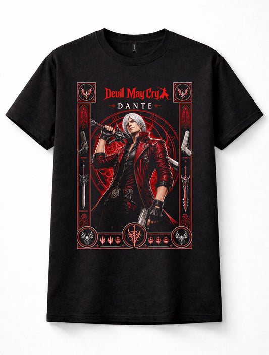 Devil May Cry Dante Demon Hunter Video Game Graphic Unisex T-Shirt