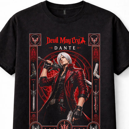 Devil May Cry Dante Demon Hunter Video Game Graphic Unisex T-Shirt