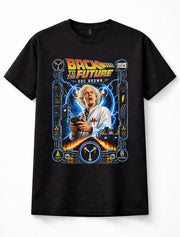 Back to the Future Doc Brown DeLorean Movie Graphic Unisex T-Shirt