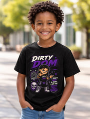 Dirty Dom Judgment Day Wrestling T-Shirt – Skull Villain Fan Tee Adults & Kids Unisex T-Shirt