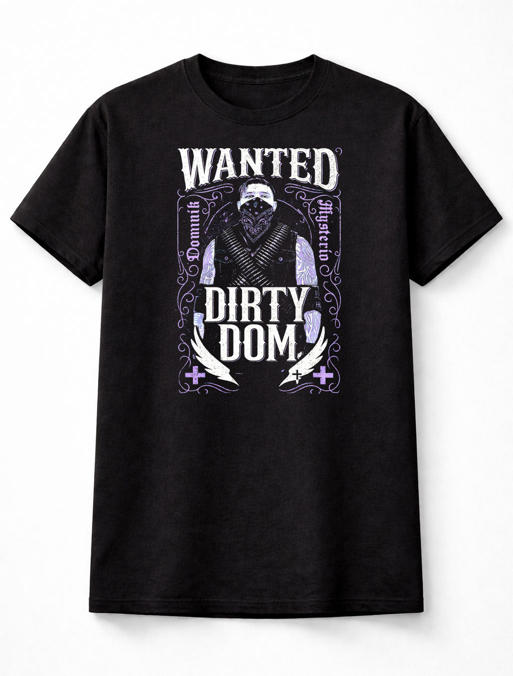 Dominik Mysterio – “Dirty Dom” The Latino Heat Legacy Wanted Poster Adults & Kids Unisex T-Shirt