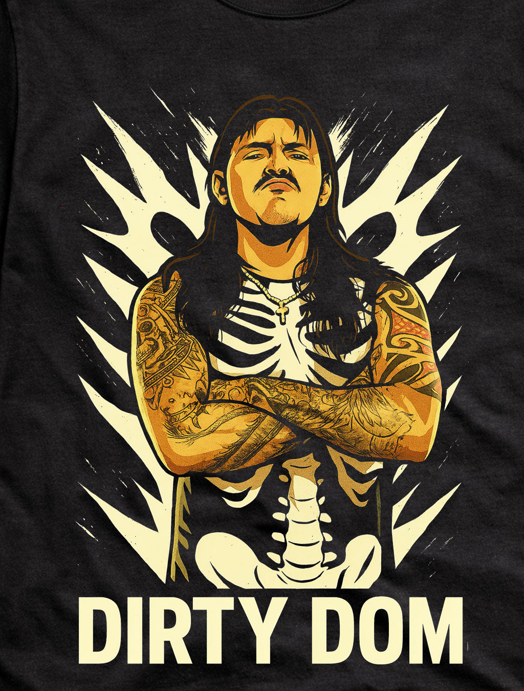Dominik Mysterio – “Dirty Dom” The Latino Heat Legacy Skeleton Edition Adults & Kids Unisex T-Shirt