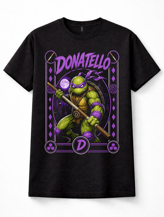 Teenage Mutant Ninja Turtles Donatello Cartoon Graphic Tee Unisex T-Shirt