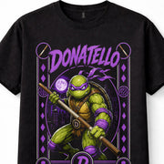 Teenage Mutant Ninja Turtles Donatello Cartoon Graphic Tee Unisex T-Shirt