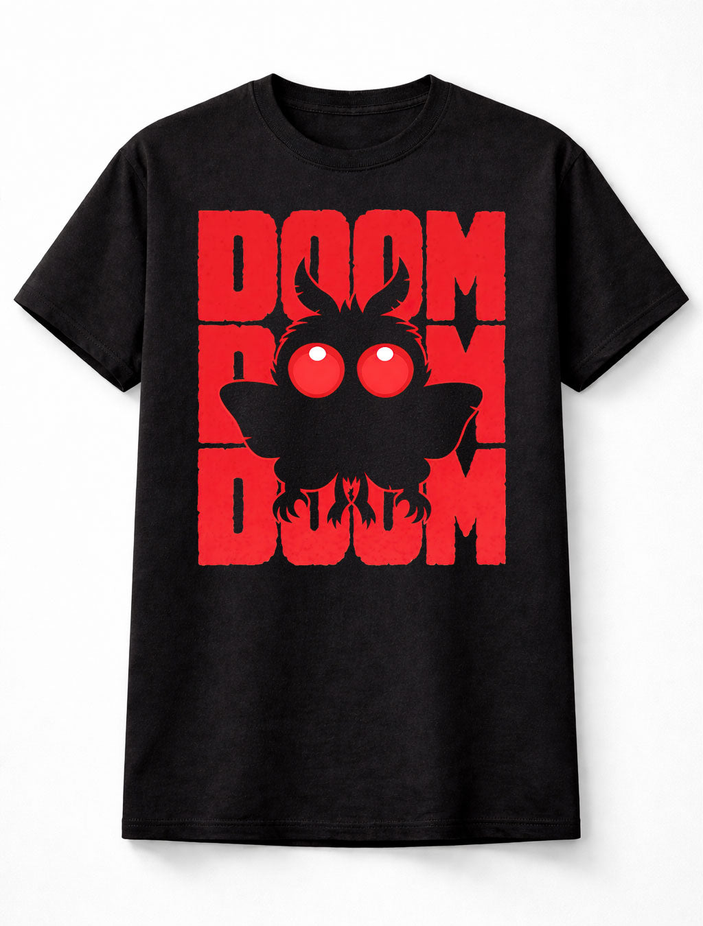 Mothman Doom Cryptid Horror Cute Gothic Graphic Unisex T-Shirt