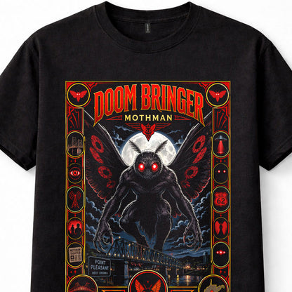 Mothman Point Pleasant Cryptid Horror Legend Graphic Unisex T-Shirt