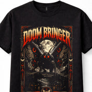 Mothman Doom Bringer Point Pleasant Cryptid Horror Graphic Unisex T-Shirt