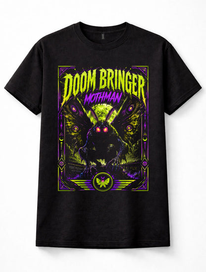 Mothman Doom Bringer Point Pleasant Paranormal Horror Unisex T-Shirt