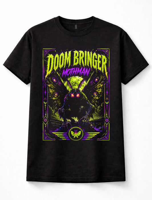 Mothman Doom Bringer Point Pleasant Paranormal Horror Unisex T-Shirt