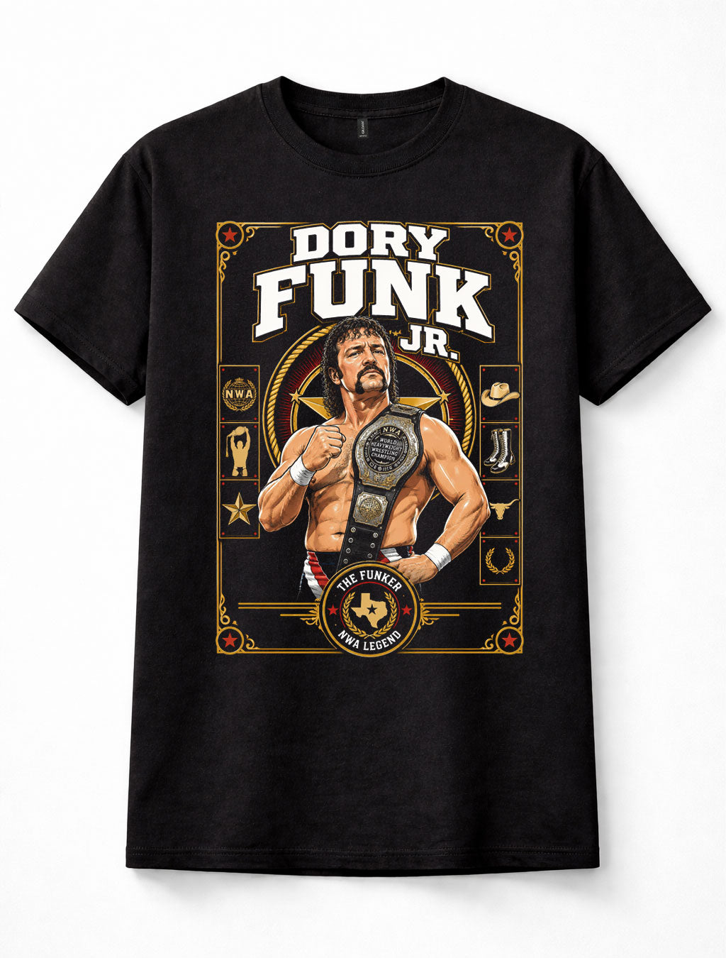 Dory Funk Jr NWA Wrestling World Heavyweight Champion Legend Unisex T-Shirt