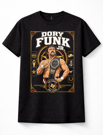 Dory Funk Jr NWA Wrestling World Heavyweight Champion Legend Unisex T-Shirt