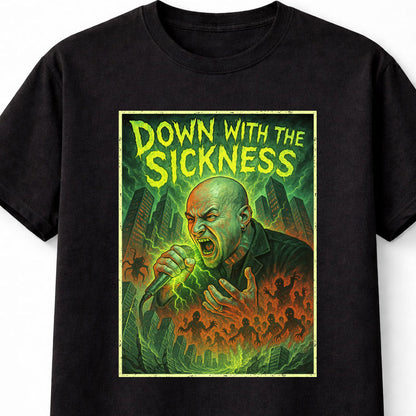 Disturbed Down With The Sickness David Draiman Nu Metal Anthem Adults & Kids Unisex T-Shirt