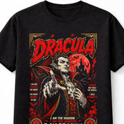 Dracula Vampire Gothic Horror Classic Monster Graphic Unisex T-Shirt