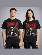 Dracula Vampire Gothic Monster Vintage Horror VHS Unisex T-Shirt