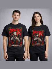 Dracula Vampire Gothic Horror Classic Monster Graphic Unisex T-Shirt