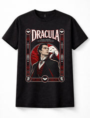 Dracula Vampire Gothic Horror Movie Graphic Unisex T-Shirt