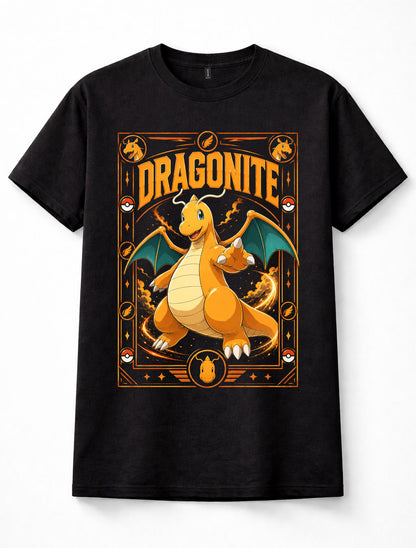 Pokemon Dragonite Dragon Flying Kanto Pseudo Legendary Unisex T-Shirt