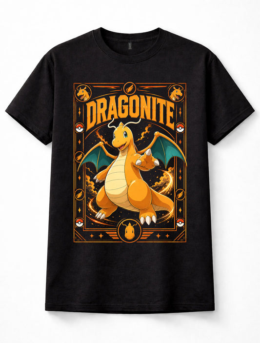 Pokemon Dragonite Dragon Flying Kanto Pseudo Legendary Unisex T-Shirt