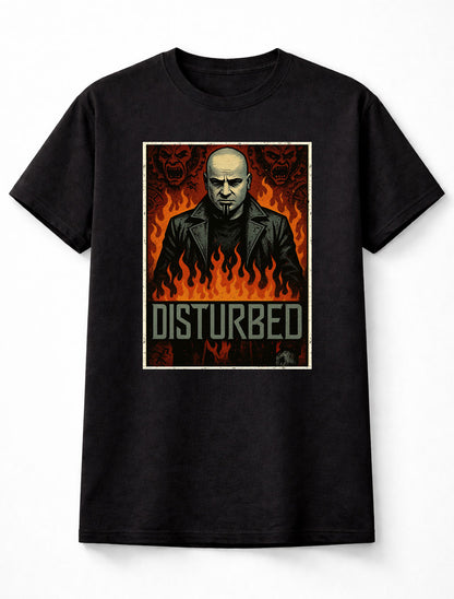 Disturbed David Draiman The Sickness Heavy Metal Icon Adults & Kids Unisex T-Shirt