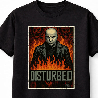 Disturbed David Draiman The Sickness Heavy Metal Icon Adults & Kids Unisex T-Shirt