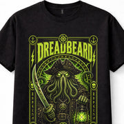 Dreadbeard Cthulhu Pirate Tentacle Captain Cosmic Horror Unisex T-Shirt