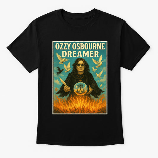 Ozzy Osbourne Dreamer Unisex T-Shirt Classic Rock Heavy Metal Tee