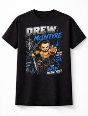 Drew McIntyre Scottish Warrior Wrestling T-Shirt – There Can Be Only One Fan Tee Adults & Kids Unisex T-Shirt