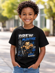 Drew McIntyre Scottish Warrior Wrestling T-Shirt – There Can Be Only One Fan Tee Adults & Kids Unisex T-Shirt