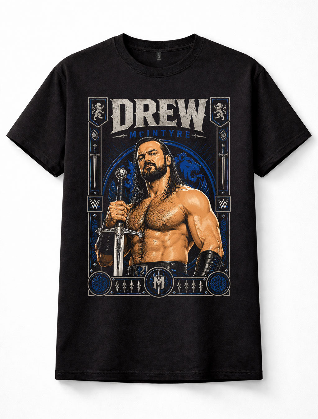 Drew McIntyre WWE Scottish Warrior Wrestling Unisex T-Shirt