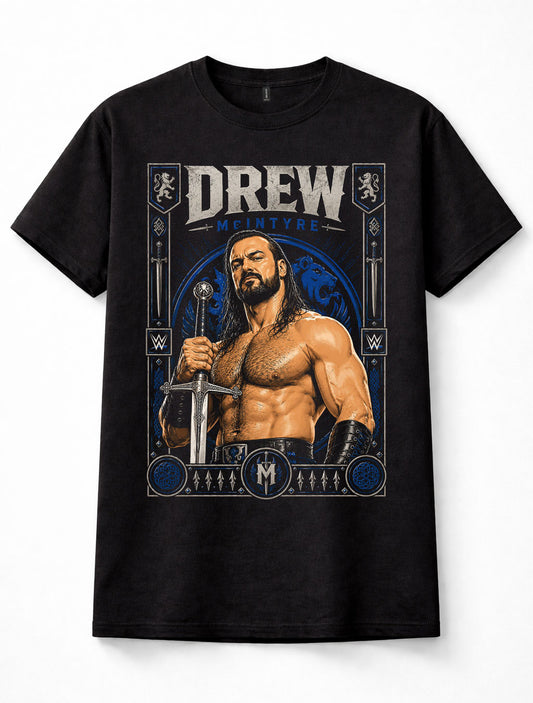 Drew McIntyre WWE Scottish Warrior Wrestling Unisex T-Shirt
