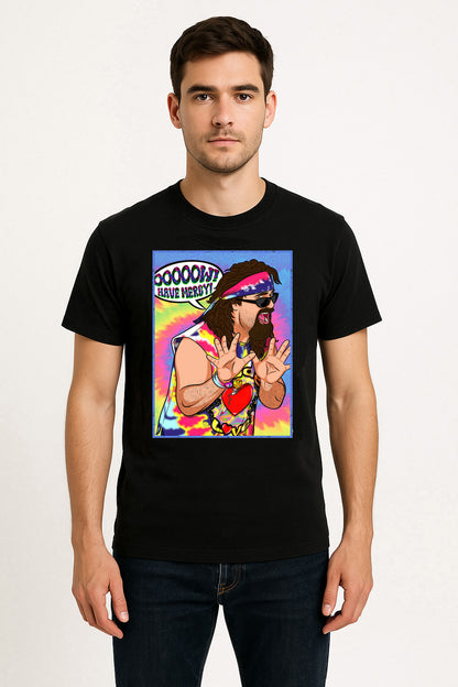 Dude Love Have Mercy Retro Wrestling Unisex T-Shirt Classic Attitude Era Tee