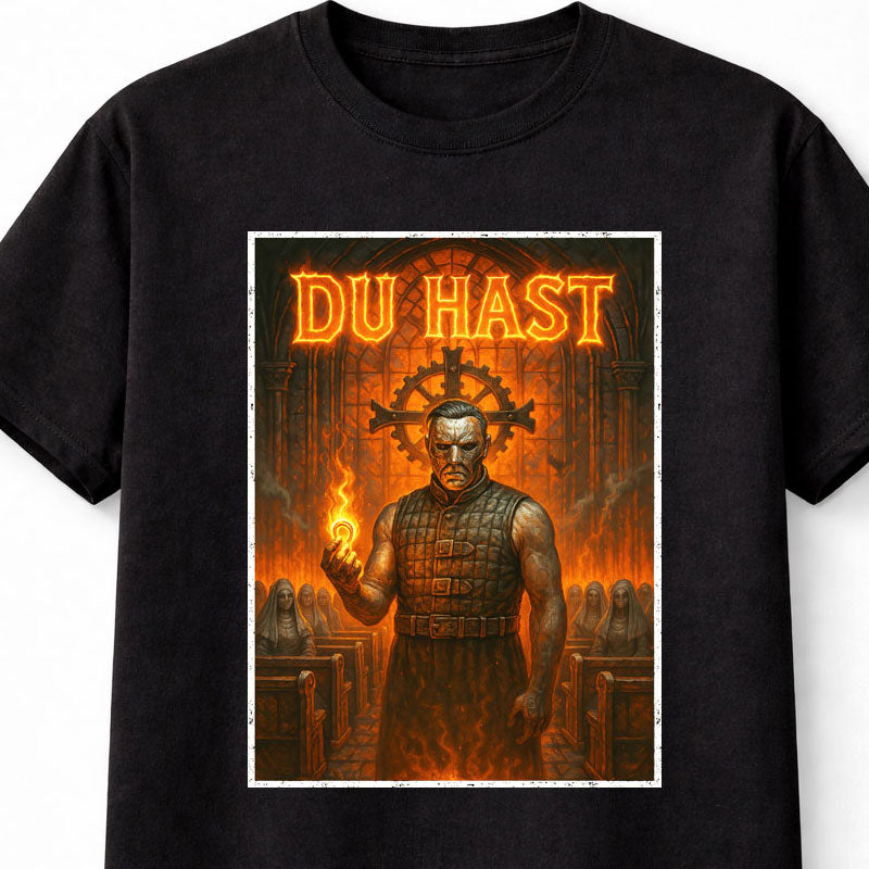 Rammstein Du Hast Till Lindemann Industrial Metal Anthem Adults & Kids Unisex T-Shirt