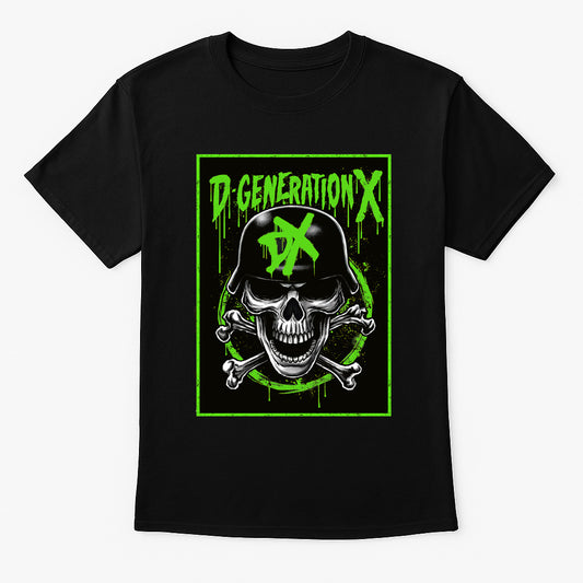 D-Generation X Suck It Retro Wrestling Unisex T-Shirt DX Skull Graphic Tee