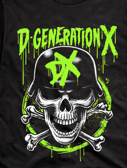 D-Generation X – DX Army, Degenerate Rebels Skull Logo Adults & Kids Unisex T-Shirt