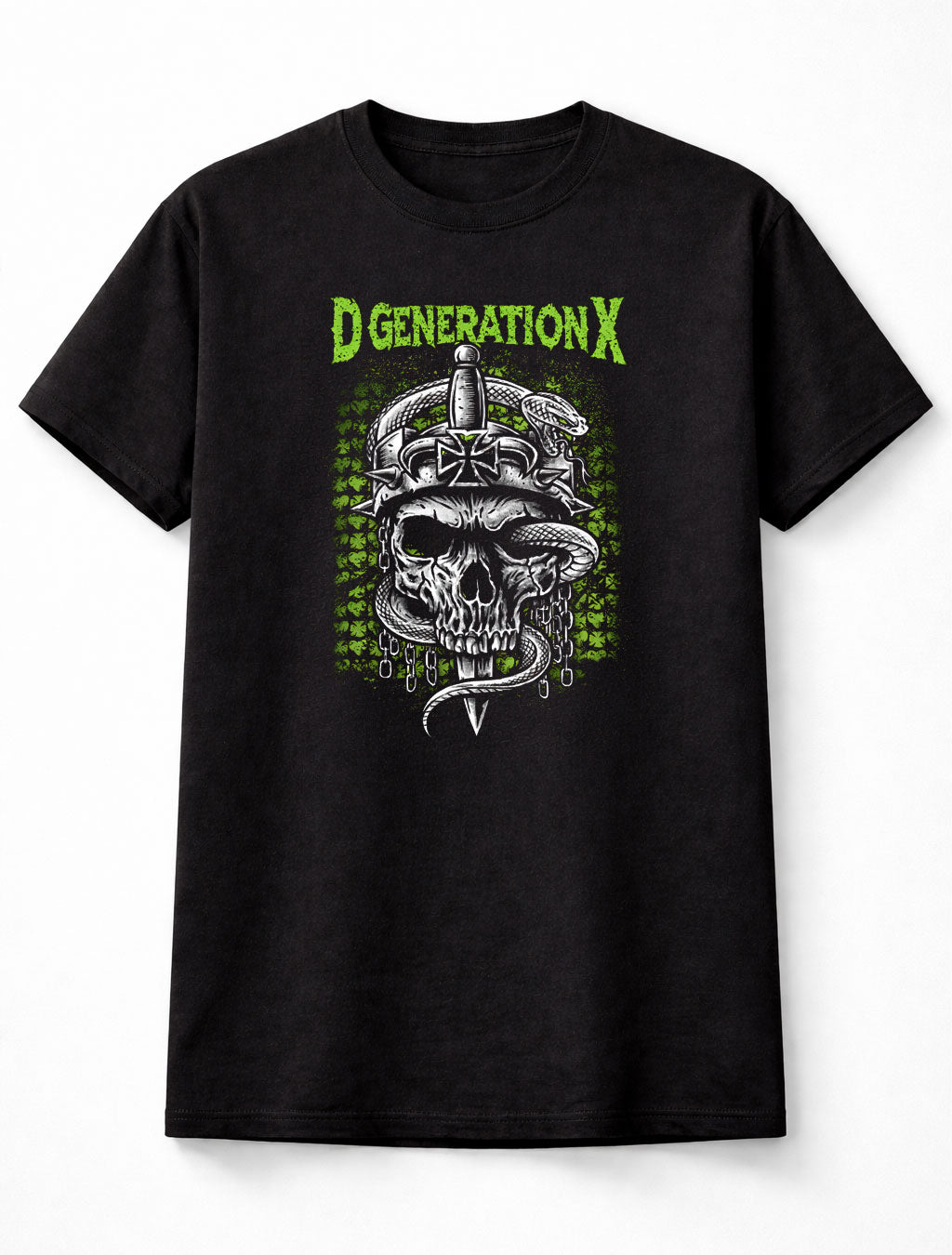 D-Generation X Skull Graphic Wrestling Adults & Kids Unisex T-Shirt