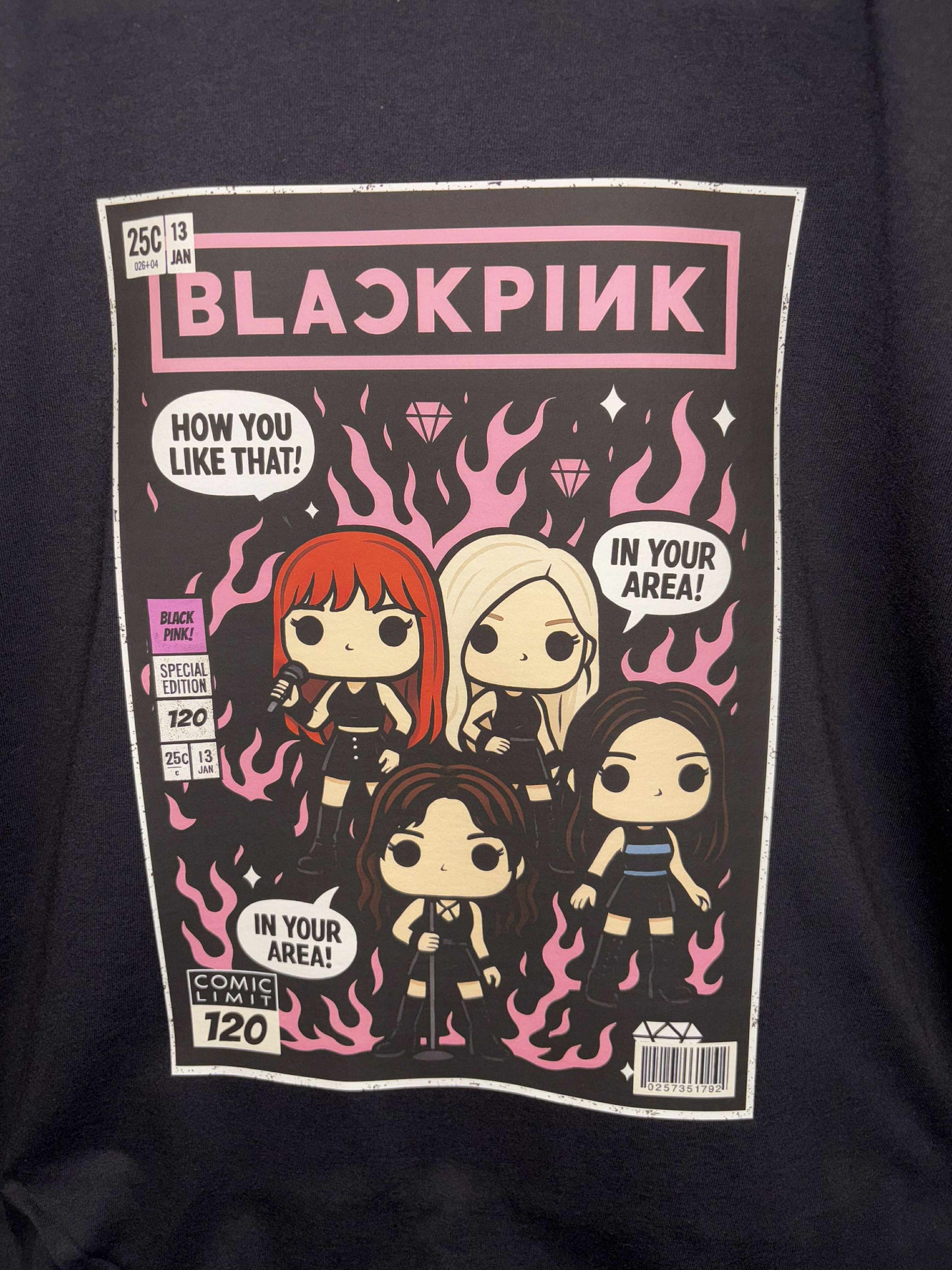 BLACKPINK How You Like That In Your Area K-Pop Queens Adults & Kids Unisex T-Shirt