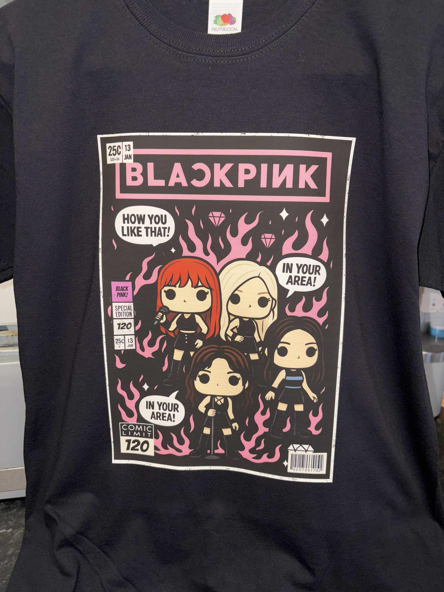 BLACKPINK How You Like That In Your Area K-Pop Queens Adults & Kids Unisex T-Shirt
