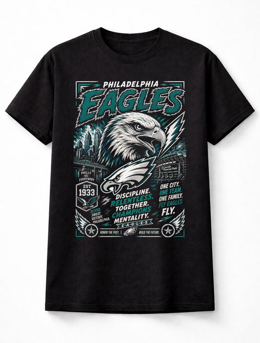 Philadelphia Eagles NFL Eagle Mascot Football Fan Gift Unisex T-Shirt