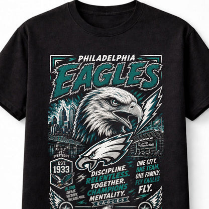 Philadelphia Eagles NFL Eagle Mascot Football Fan Gift Unisex T-Shirt
